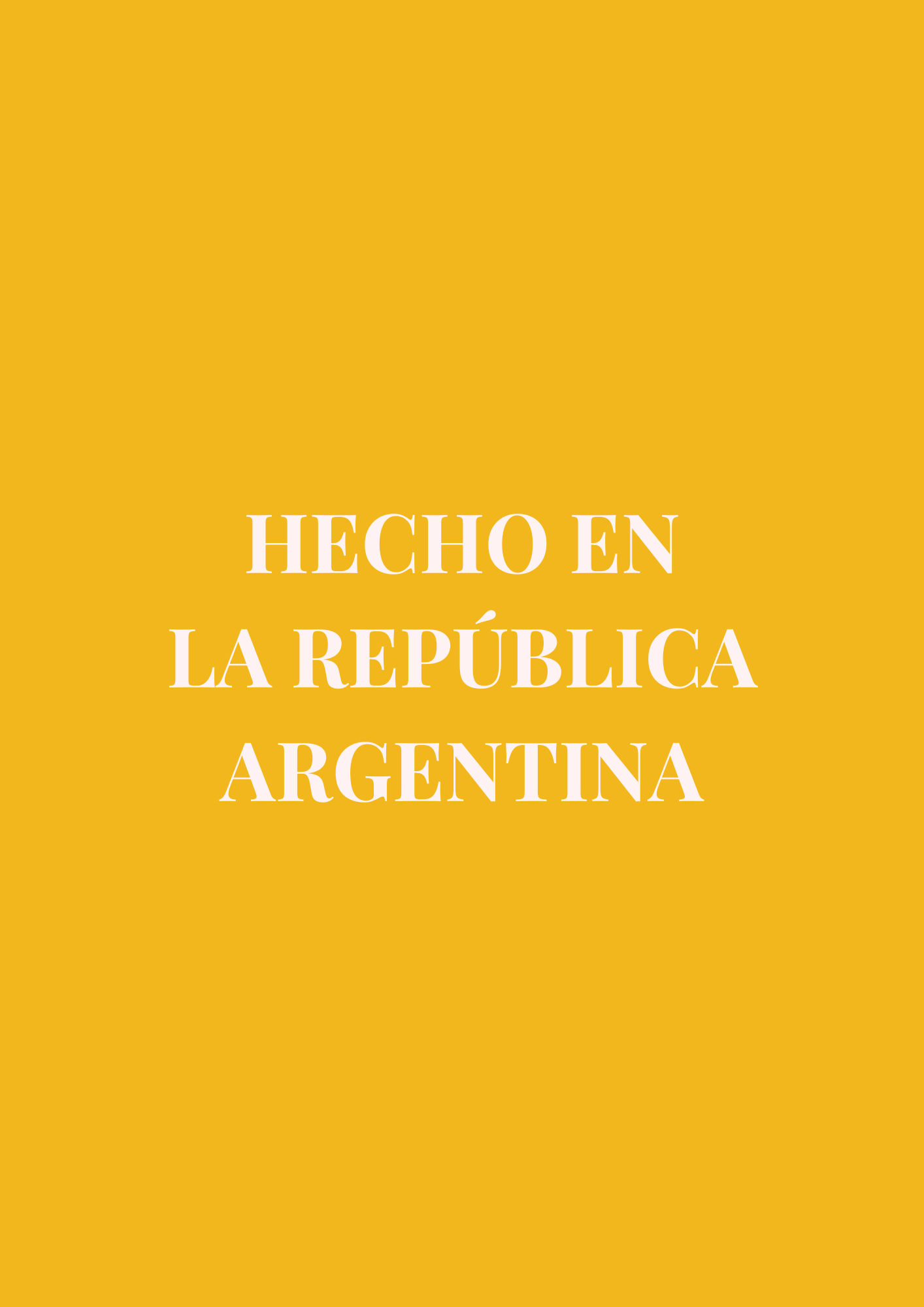 Promoción del diseño y la moda con identidad propia. Se fortalecerá la industria textil, la cultura y el consumo de producción nacional con calidad y valor agregado. Se incentivará la creación de indumentaria con raíces en nuestra historia y nuestra identidad. Argentina tiene el talento, el arte y los recursos para vestirse a sí misma sin depender de las grandes marcas extranjeras. El "hecho en casa" volverá a ser sinónimo de orgullo, calidad y trabajo digno.