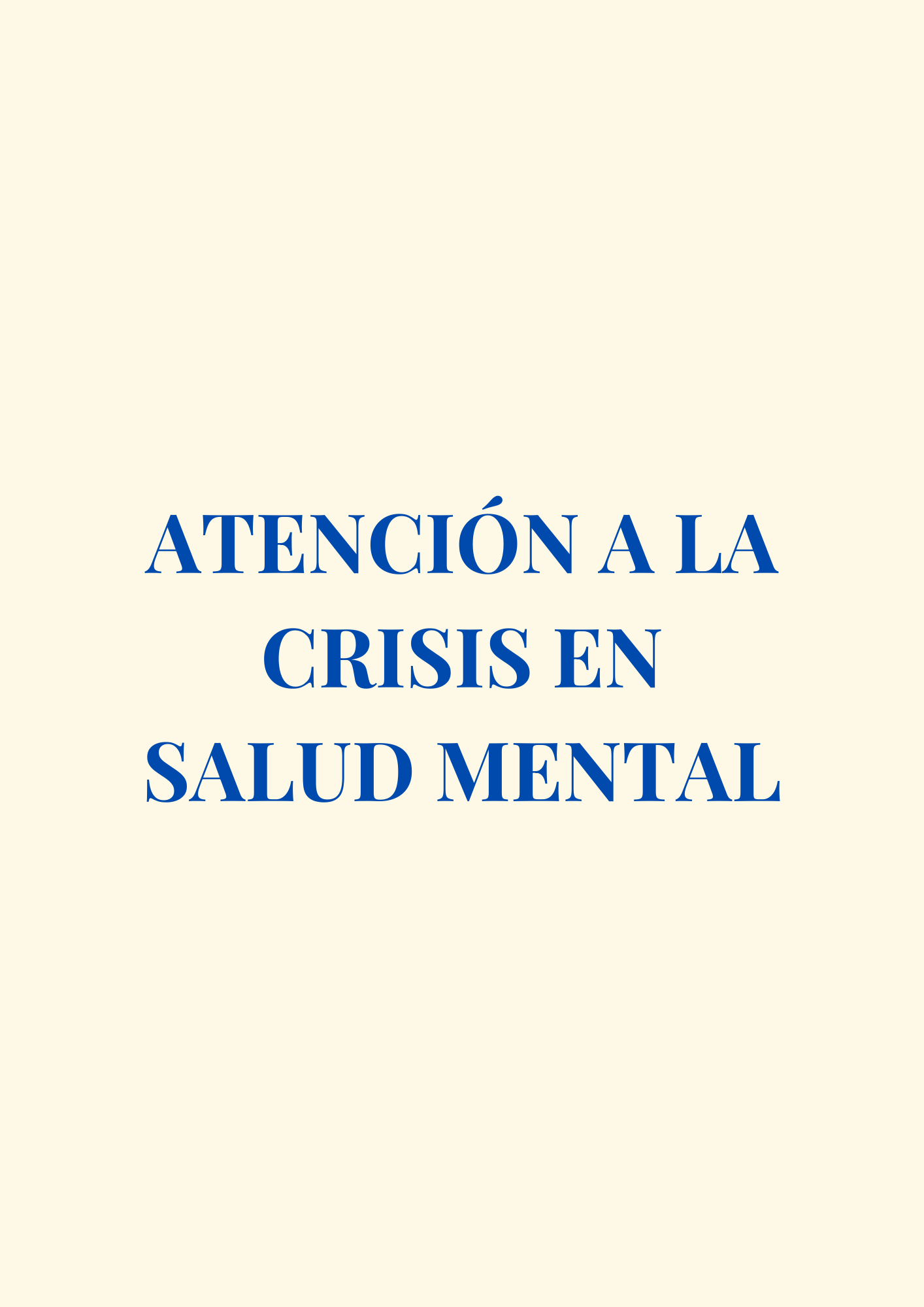 El fascismo no es solo un régimen, es una práctica cotidiana. La mediocridad, la hipocresía y la indiferencia son cómplices de la intolerancia, oxígeno de las tiranías, letargo donde el mal crece en las grietas del silencio, confinando nuestras mentes. El sometimiento también opera por desgaste, con un sistema que asfixia hasta que la angustia se vuelve rutina. No hay libertad ni lucha posible sin asumir el trauma de la crisis. Declarar la emergencia nacional en salud mental es una obligación.